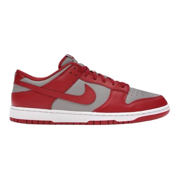 Nike Dunk Low Retro UNLV Medium Gray/White/Varsity Red Size Men 8.5 - Picture 1 of 9